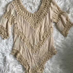 Super trendy beach cover up!